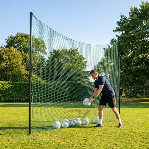 Ball Stop Netting System – Multiple Sizes – Steel & HDPP – Garden & Club Use
