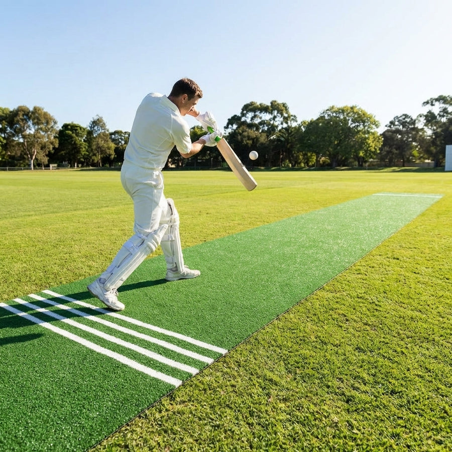 Cricket Matting – 2.74m Wide – HDPE Tufted – Club & School Use