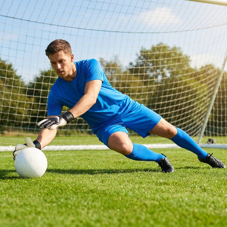 Men's Goalkeeper Kit – XS-XXL & Fluro Colours – 100% Polyester – Football Teams