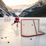 Professional ice hockey goal net with 42mm mesh squares - product detail