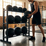 Medicine Ball Storage Rack – Compact – Steel – Gym & Studio Use