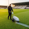 Electric Line Marking Machine – Silver/Black – Zinc-Plated Steel – Sports Pitches