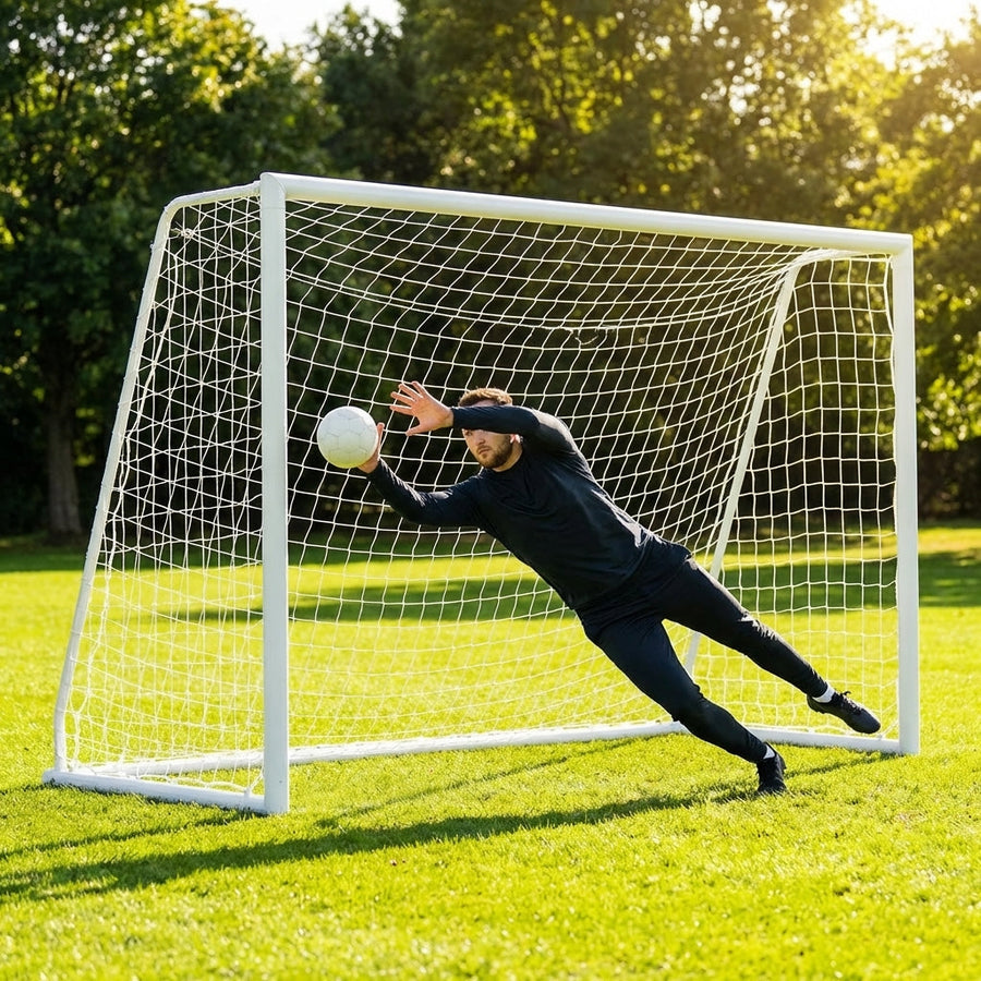 Handball Goal – Junior/Senior – Galvanised Steel & Fibreglass – Indoor/Outdoor