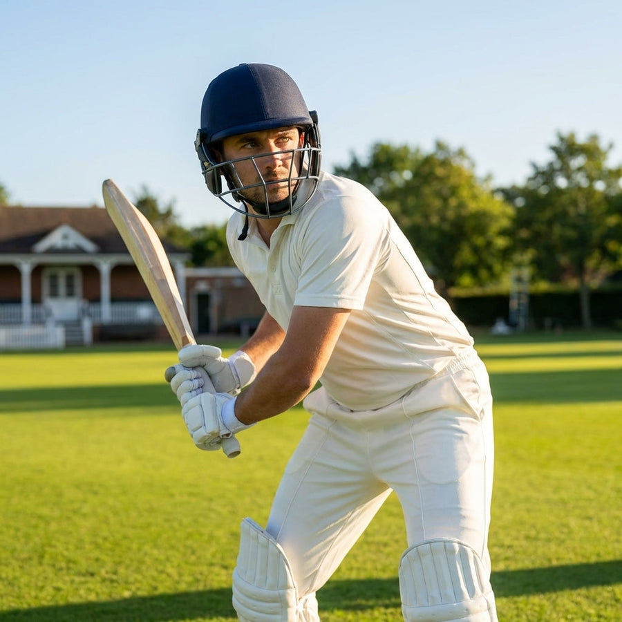 Cricket Helmet – Small/Medium/Large & Navy/Black/Maroon/Dark Green – High-Density EPS – Professional Use