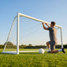 Football Goal Nets – 8ft x 4ft White – HDPE Material – Football Clubs & Schools