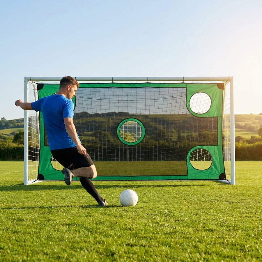 Football Goal Target Sheets – Multiple Sizes – Durable PVC – Training Aid