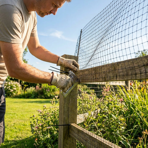 Bird Netting – 19mm Black – High Density Polyethylene – Garden & Industrial
