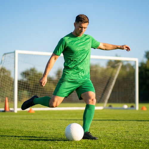 Men’s Short Sleeve Football Kit – XS-XXL & 12 Colours – 100% Polyester – Grassroots & Futsal