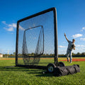 7ft x 7ft Baseball Pitching Net with Steel Frame and Foam Padding - product detail