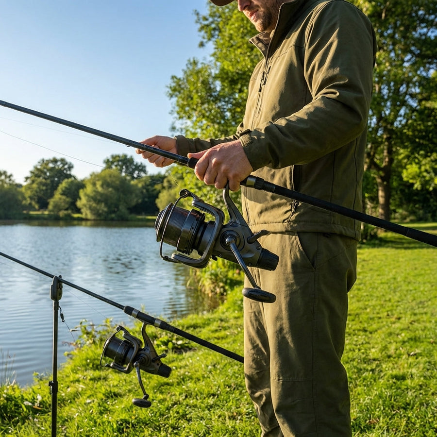 Baitrunner Carp Reels – 6000 & 9000 Series – Aluminium & Plastic – Fishing