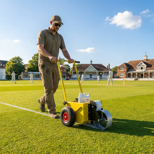 Cricket Wheel Transfer Line Marker – 13.8L Capacity – Steel – Cricket Grounds