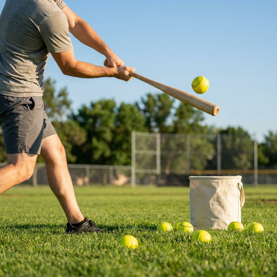 PVC Softballs – 12 Inch Yellow – Synthetic Leather – Indoor & Outdoor
