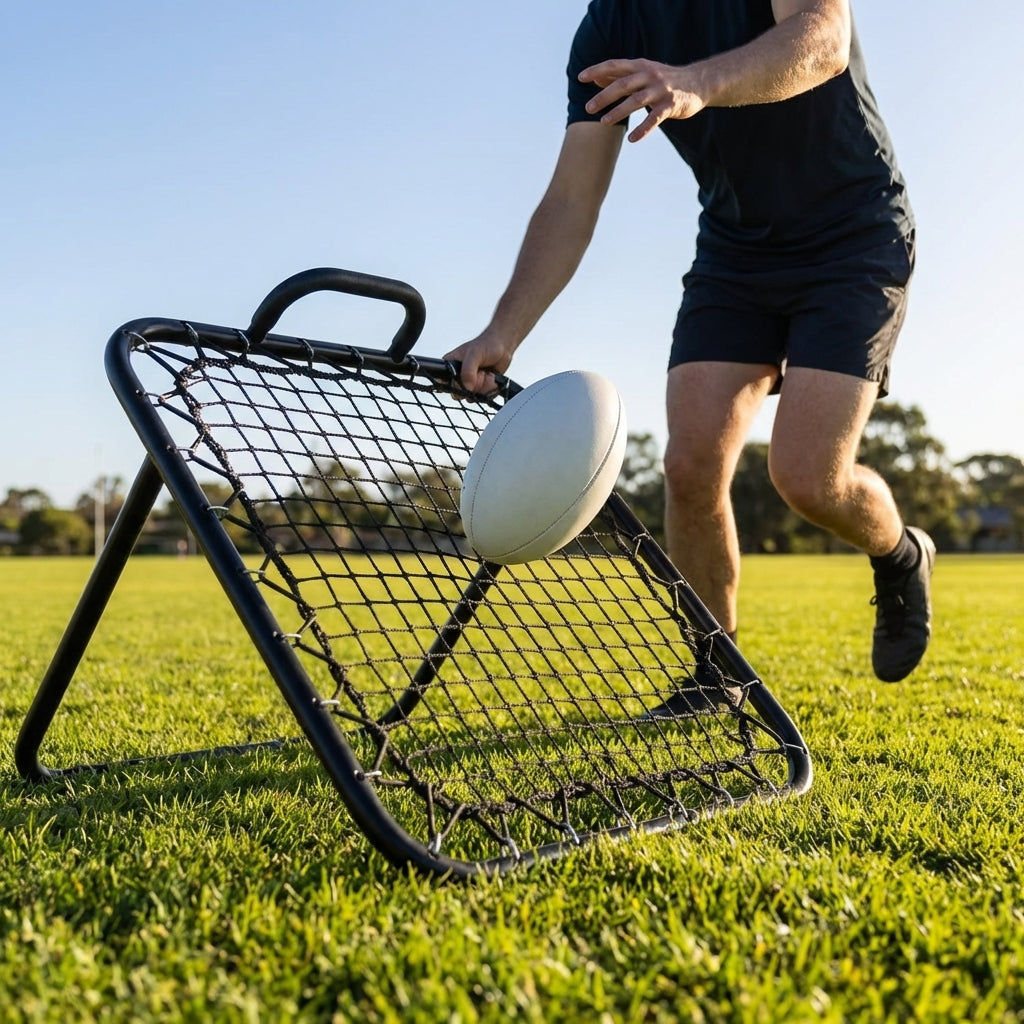 Aussie Rules Football Mobile Rebounder - product detail