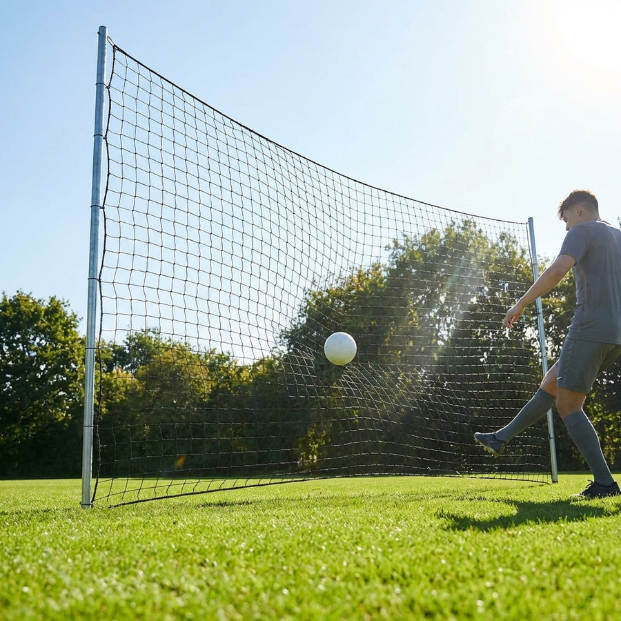 Football Ball Stop Netting – Custom Sizes – Durable Twine – Sports Centres