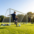 Aluminium Freestanding Football Goal 16 x 6ft for Youth Matches - product detail