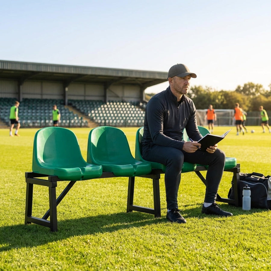 Aluminium Sports Bench – Various Sizes & Colours – HDPE Seats – Indoor/Outdoor Use