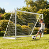 Football Goal Post 6ft x 4ft Durable uPVC for Outdoor Play
