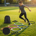 Agility Training Rings – Pack of 6 – Durable PP Plastic – Multi-Sport Use image 2