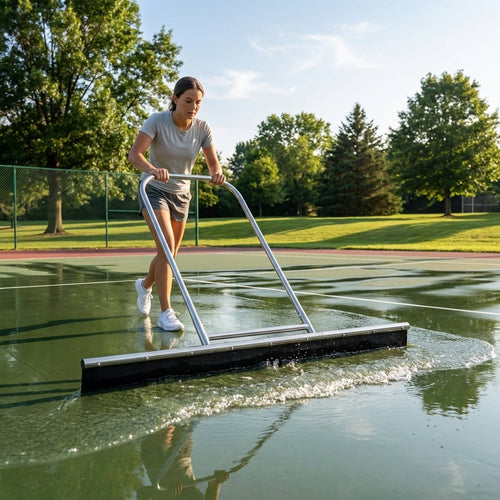 Tennis Court Rain Shuttle Squeegee – 5ft – Aluminium – Professional Use
