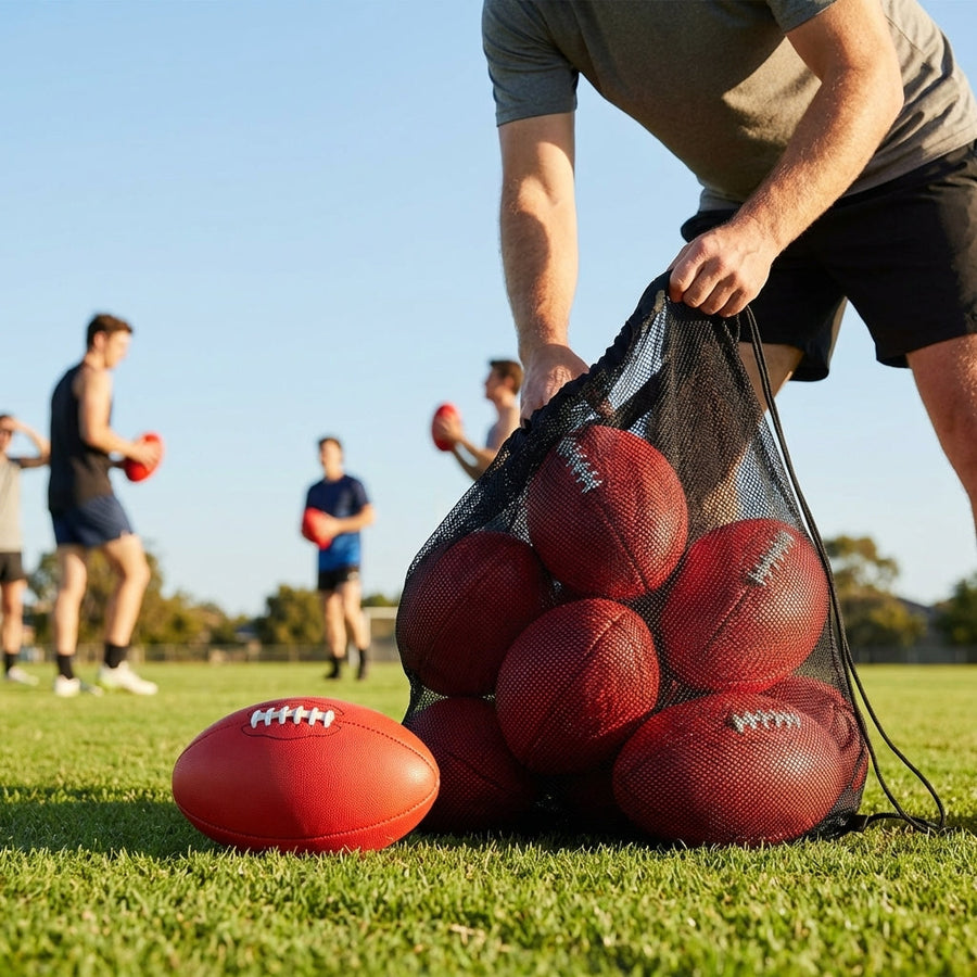 AFL Training Balls – Sizes 3, 4, 5 – Rubber & Canvas – School & Club Use