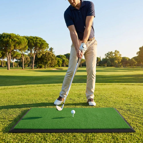 Golf Hitting Mat – 3ft x 1.6ft – Nylon Crimp Grass – Garden & Range