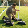 Corner Flag Bases – Black – Heavy Duty Rubber – Sports Pitches