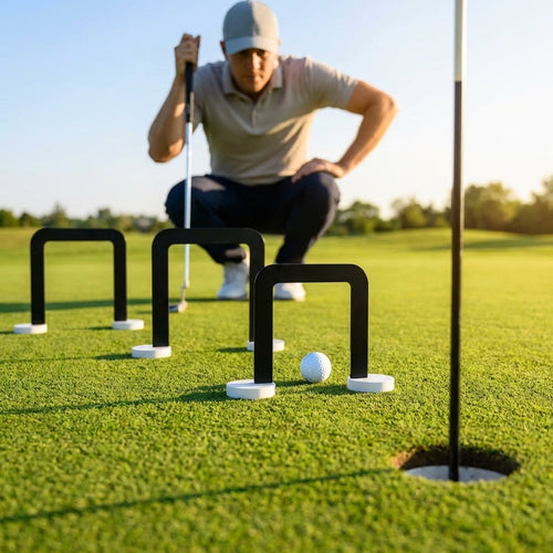 Golf Putting Gates – Aluminium – Training Aid for Home & Greens