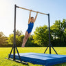 Gymnastics Training Bar – Adjustable Height – Steel & Beech – Home & School Use