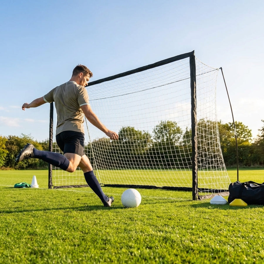 Football Goal – 24ft x 8ft – PVC & Fibreglass – Indoor/Outdoor