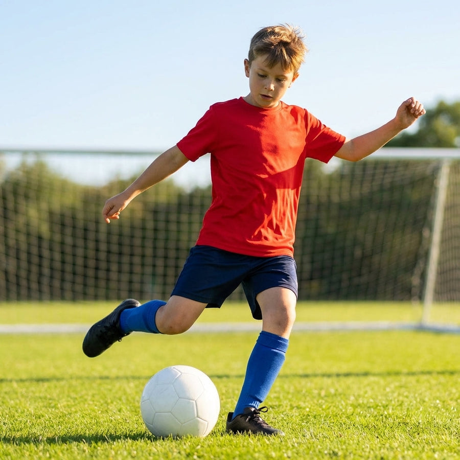 Kids' Football Shirts – Various Sizes & Colours – 100% Polyester – Youth Sports