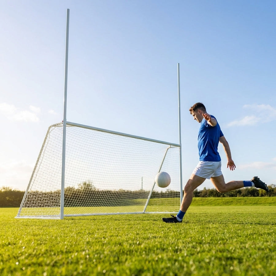 Aluminium Freestanding Gaelic Goal – Multiple Sizes – Reinforced Aluminium – Outdoor Use