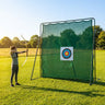 Archery Netting Stop System – 10ft to 50ft – Steel & Polyester – Indoor/Outdoor