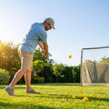 Yellow foam golf balls for indoor and outdoor practice