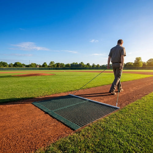 Baseball Field Drag Mat – Standard & Heavy Duty – Aluminium & PVC – Professional Pitches