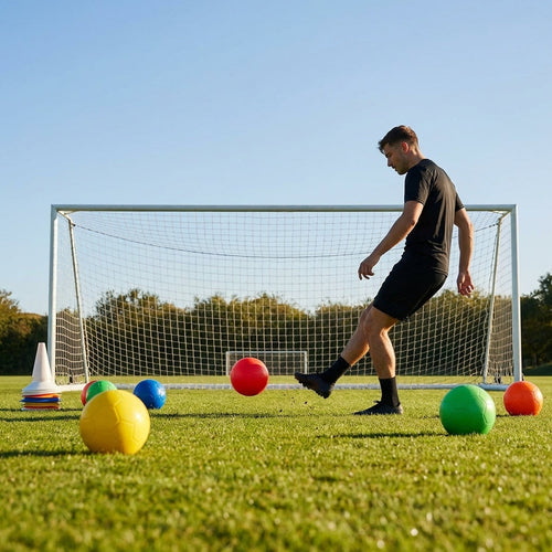 Training Footballs – Various Sizes & Colours – Durable TPU – Indoor/Outdoor Use