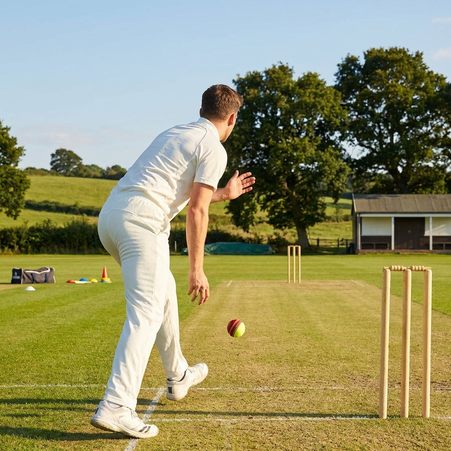 Cricket Swing Ball – 65mm – Rubber & Tennis Ball – Training Aid