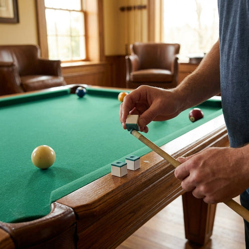 Pool Table Chalk – Blue – Calcium Carbonate – Professional & Recreational Use