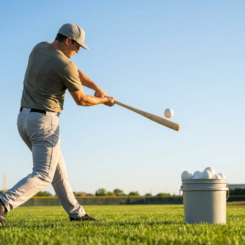 PVC Practice Baseballs – 9” White – Solid Cork Core – Training Sessions