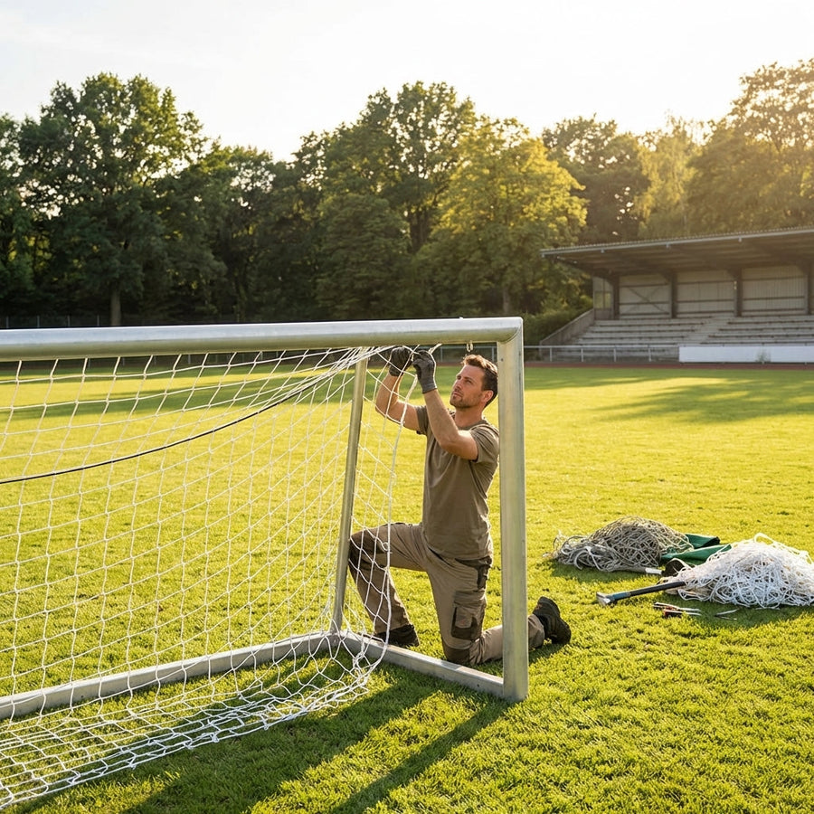 Replacement Football Goal Nets – Various Sizes – HDPE – For Aluminium Goals