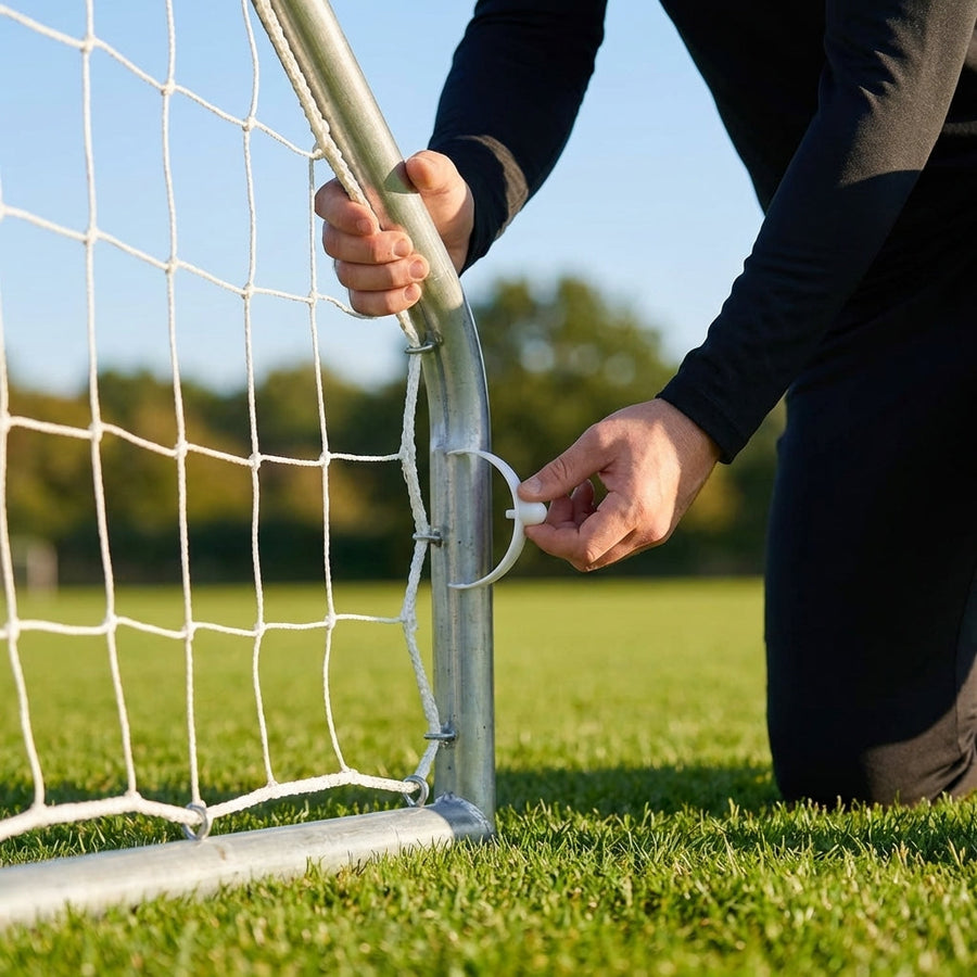 Goal Locking Buttons – Durable Plastic – Secure Football Nets