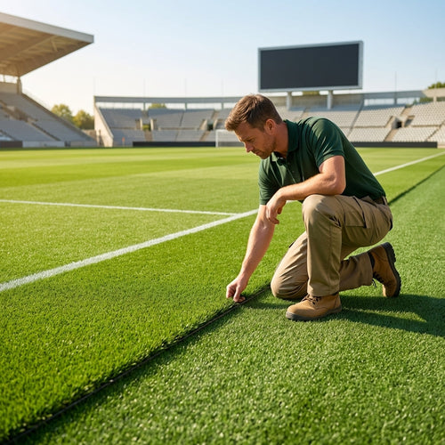 Artificial Grass Surrounds – Green – Weather Resistant – Football Pitches