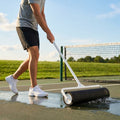 Tennis court roller squeegee with black PU foam roller - product detail