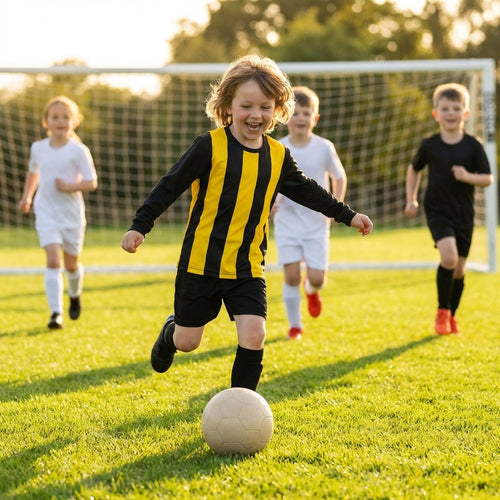 Kids Football Shirts – Various Sizes/Colours – Polyester – Youth Teams Use