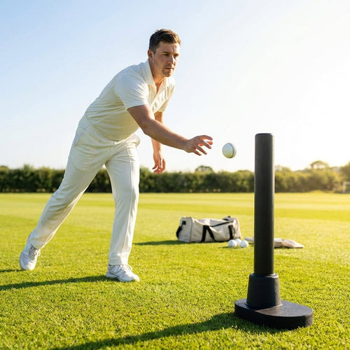Cricket Target Stump – Junior & Senior – PVC & Rubber – Indoor/Outdoor