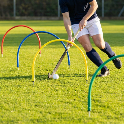 Hockey Passing Arcs – 8 Colours – High-Tensile Plastic – Training Aid