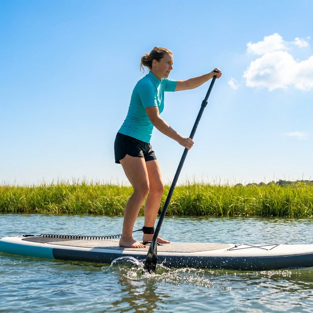 Women's rash vest in premium fabric for water sports - product detail