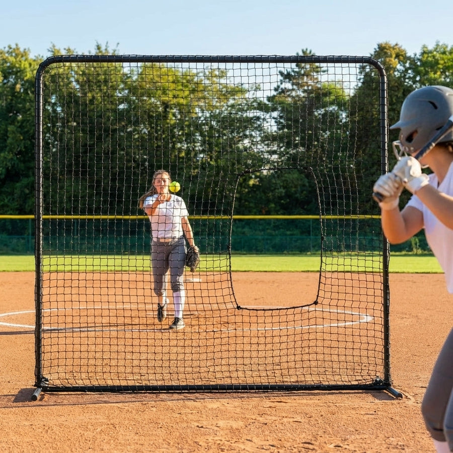 Softball Screen – Steel Frame – Weatherproof – Pitching Practice