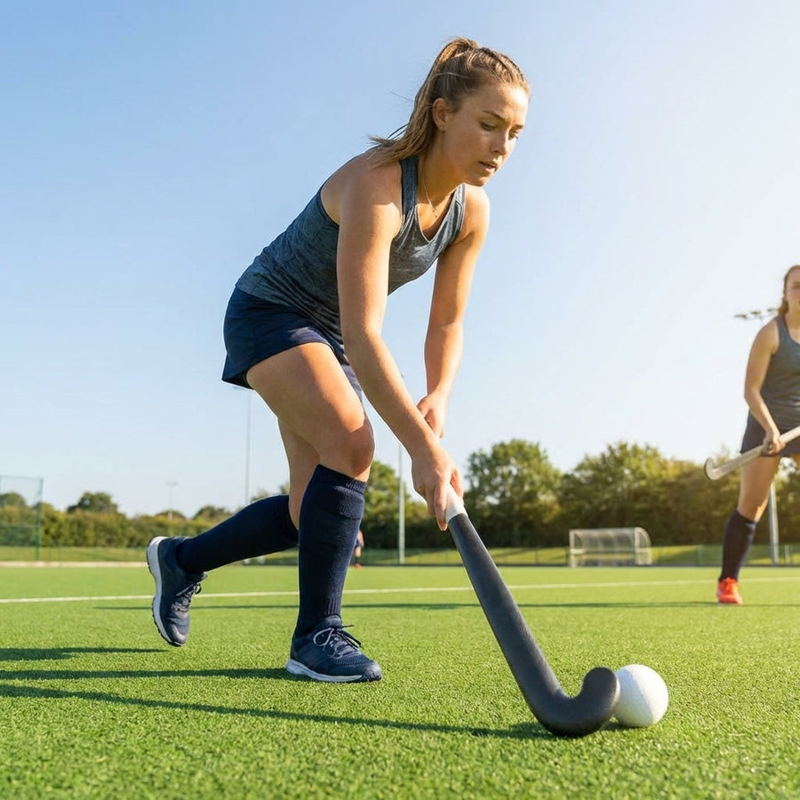 Carbon Fibre Hockey Stick – 2 Sizes/2 Colours – 95% Carbon – Pro Use