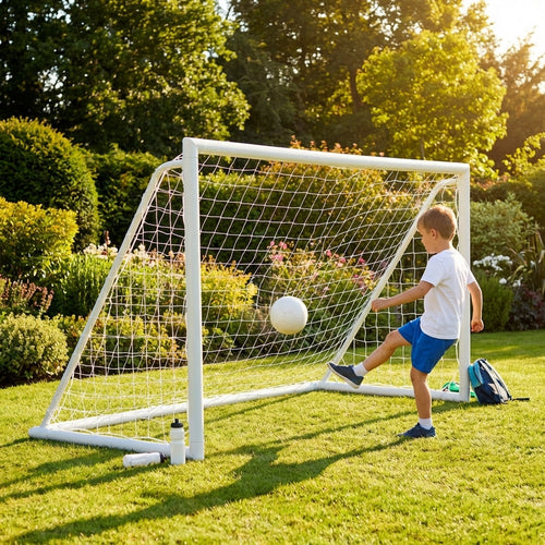 Football Goal Post – 6ft x 4ft – Durable uPVC – Outdoor Garden Use