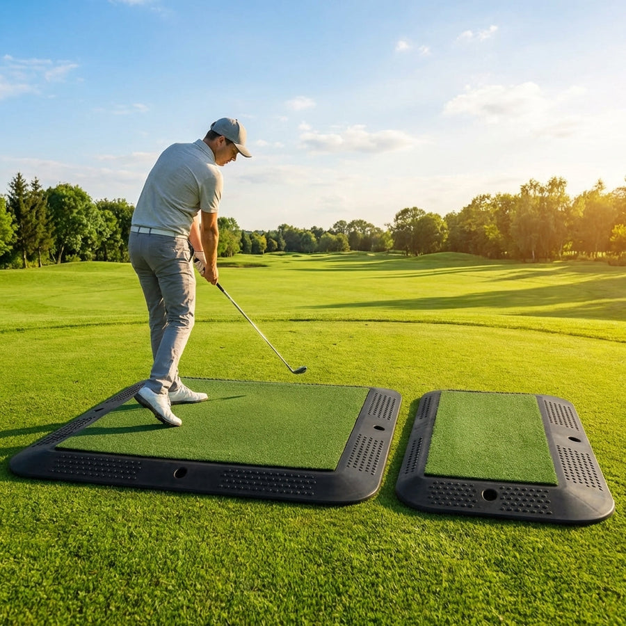 Rubber Golf Mat Base – Standard & Pro Sizes – Heavy-Duty Rubber – Driving Range Use